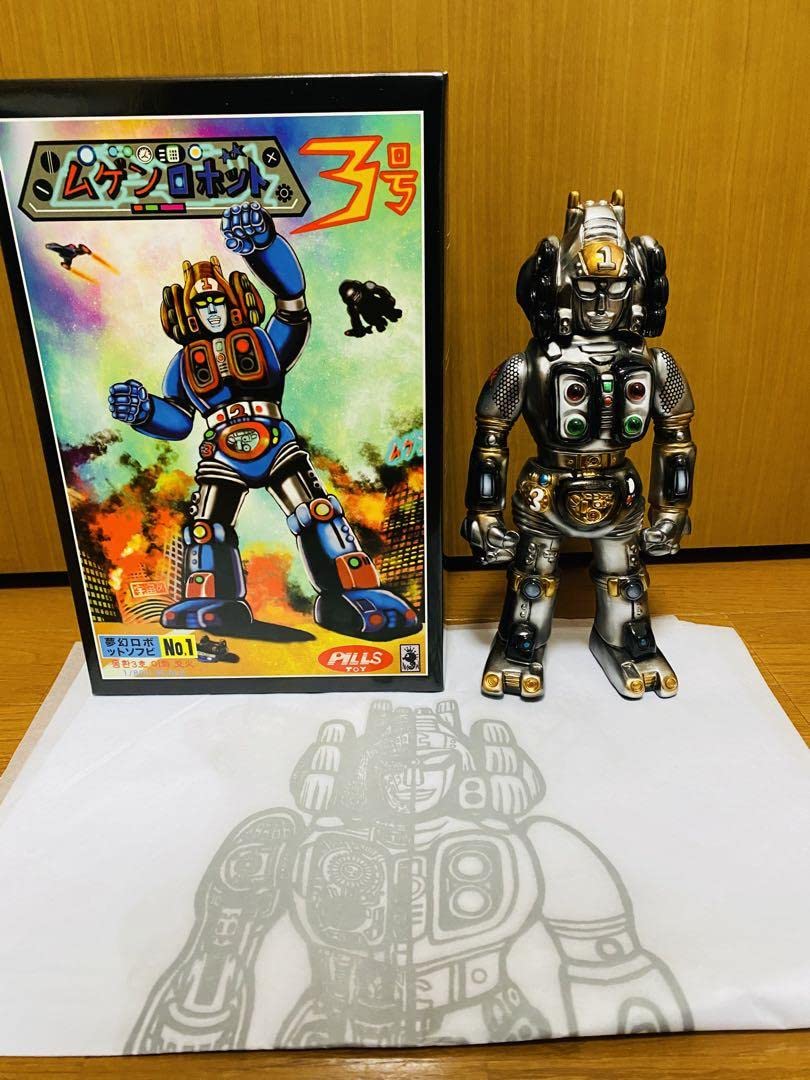 美品 夢幻ロボット pillstoy ソフヒ hxs 真頭玩具realhead 特撮